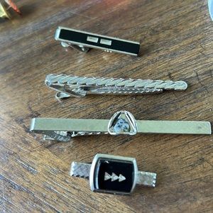 Vintage tie clips